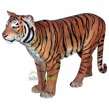 Декоративная фигура из полистоуна Тигр Суматра, 94,6*160 см,  100078